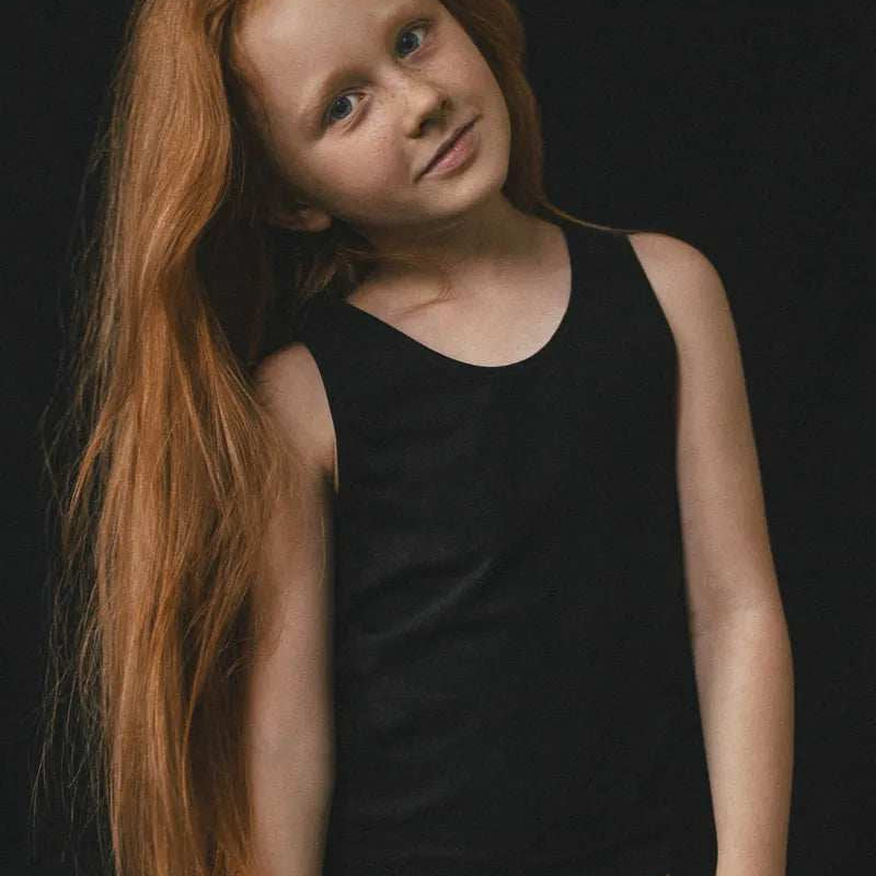 Tank top dziecięcy Pia z bawełny organicznej - Myunds.com