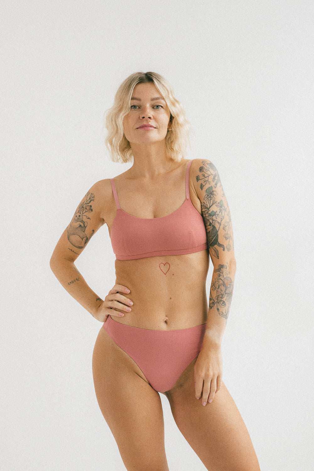 Bralet top Mia z certyfikowanej bawełny organicznej - Myunds.com