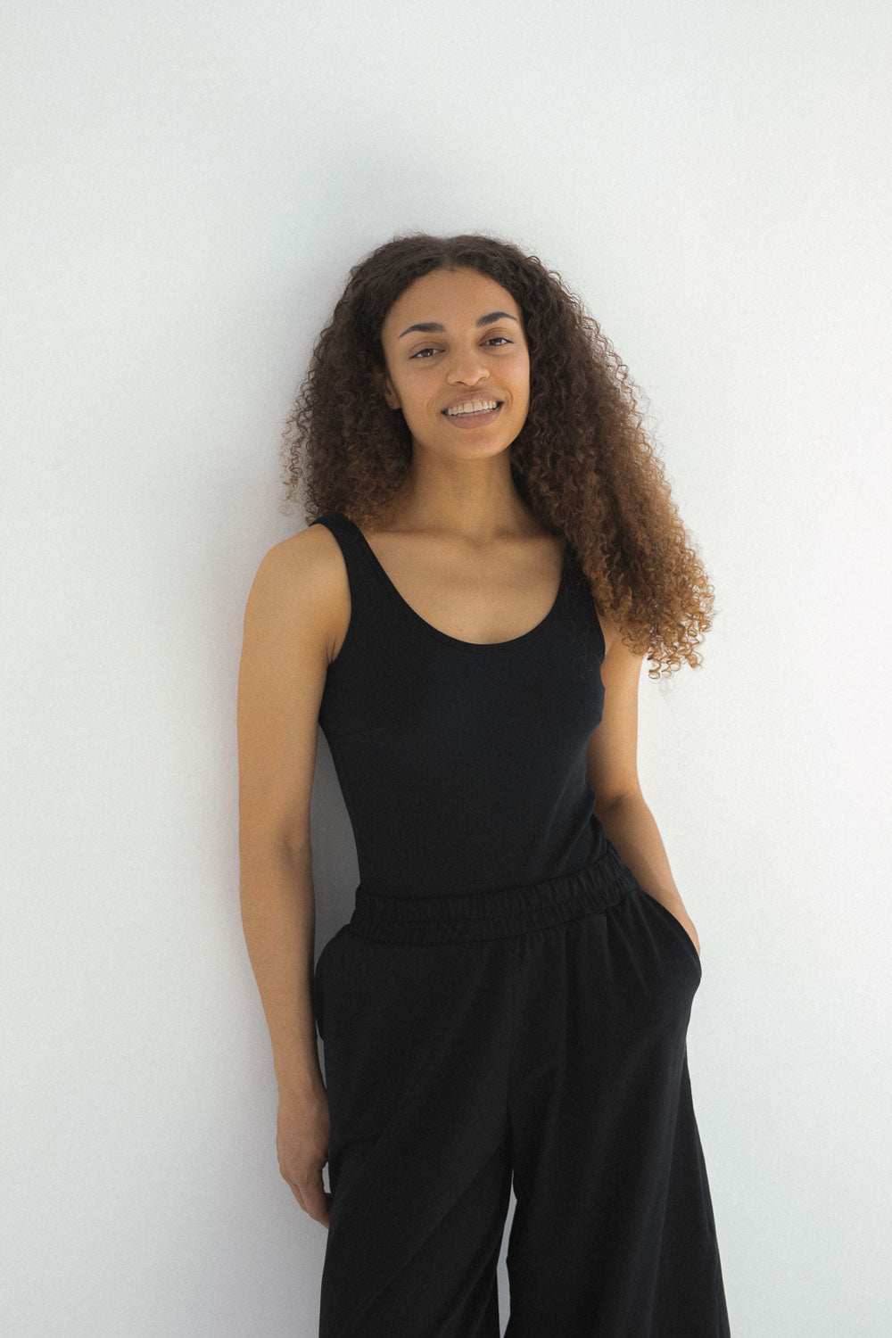 Koszulka Tank top damski Ria z bawełny organicznej - Myunds.com