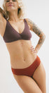 Bralet Via z certyfikowanej bawełny prążkowanej - Myunds.com