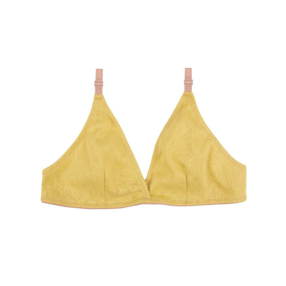 Bralet Rui Flare z certyfikowanej bawełny Pointelle - Myunds.com