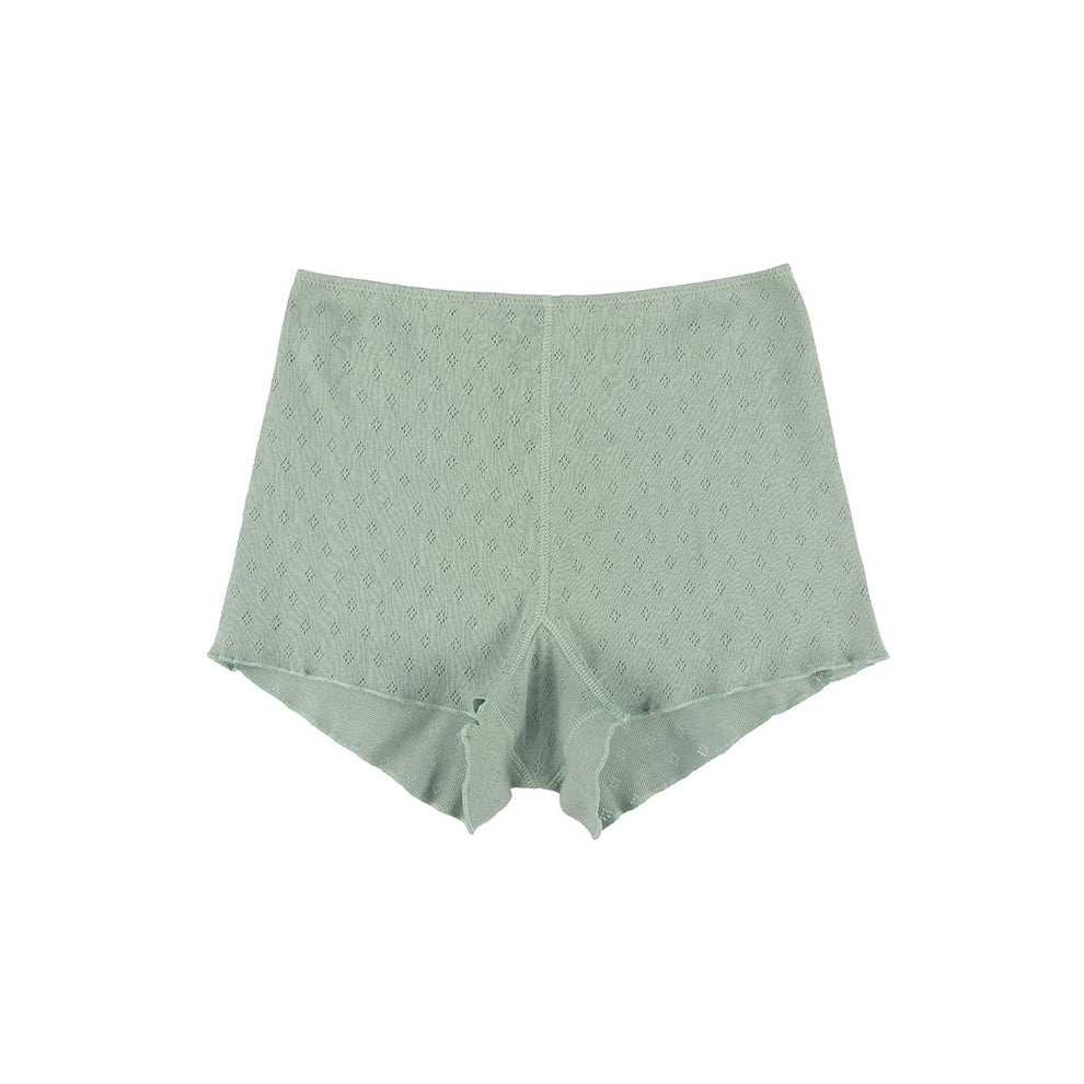 Majtki bokserki Flare z certyfikowanej bawełny Pointelle - Myunds.com