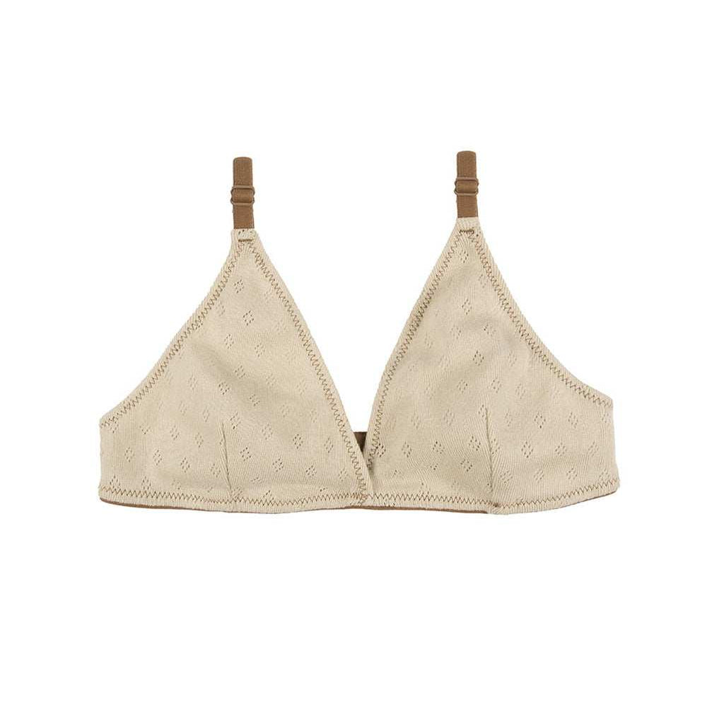 Bralet Rui Flare z certyfikowanej bawełny Pointelle - Myunds.com