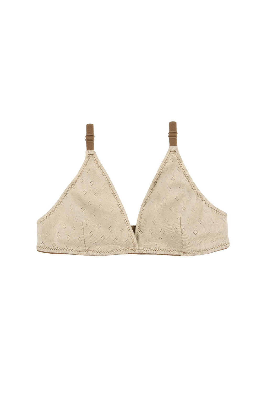 Bralet Rui Flare z certyfikowanej bawełny Pointelle