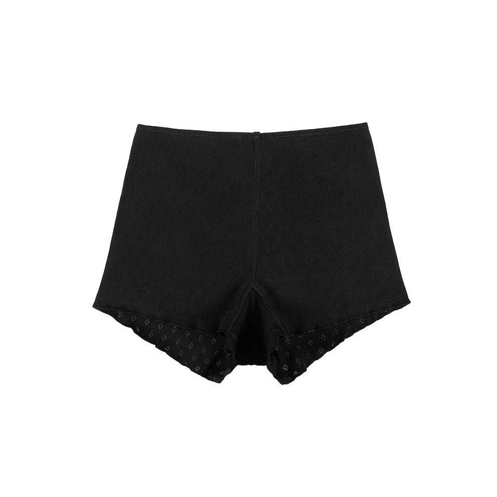 Majtki bokserki Flare z certyfikowanej bawełny Pointelle - Myunds.com