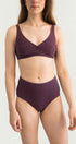 myUNDS bralet VIA śliwkowy