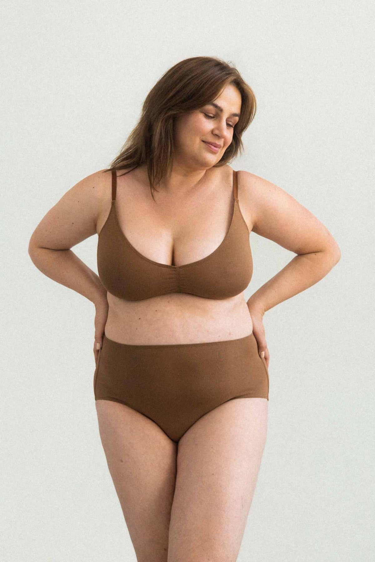 myUNDS bralet karmelowy LOLA
