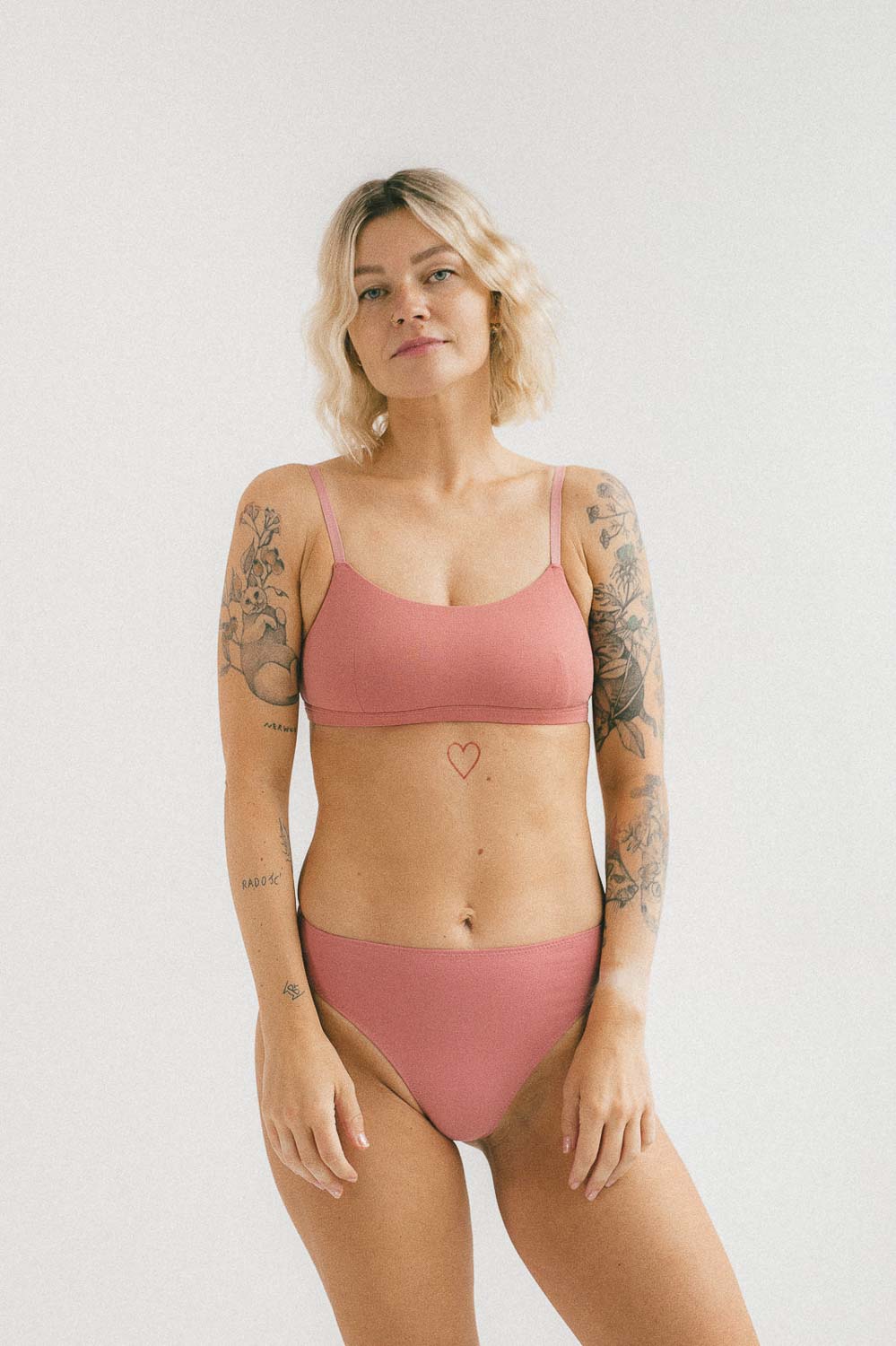 Bralet top Mia z certyfikowanej bawełny organicznej