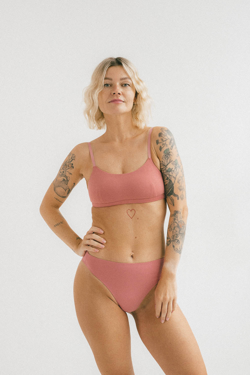 Bralet top Mia z certyfikowanej bawełny organicznej
