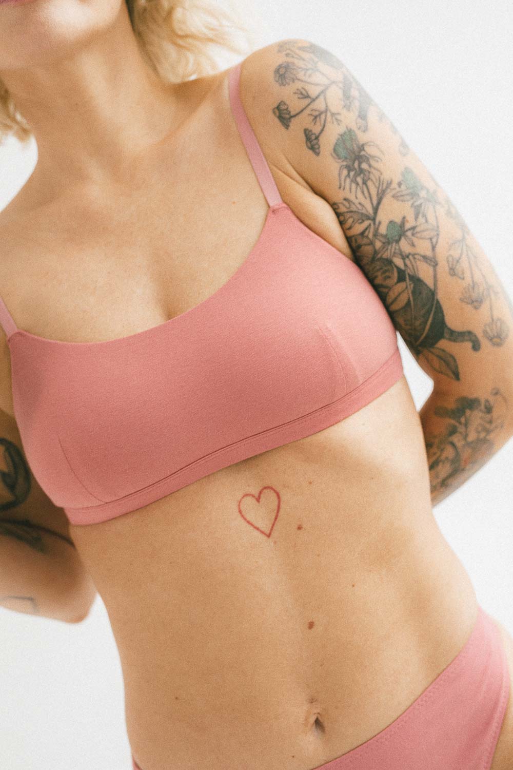 Bralet top Mia z certyfikowanej bawełny organicznej