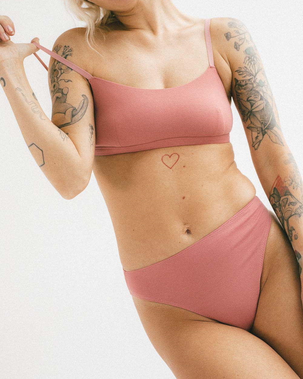 Bralet top Mia z certyfikowanej bawełny organicznej