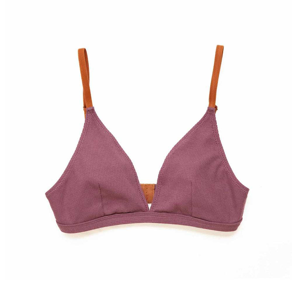Bralet Rui z certyfikowanej bawełny prążkowanej - Myunds.com