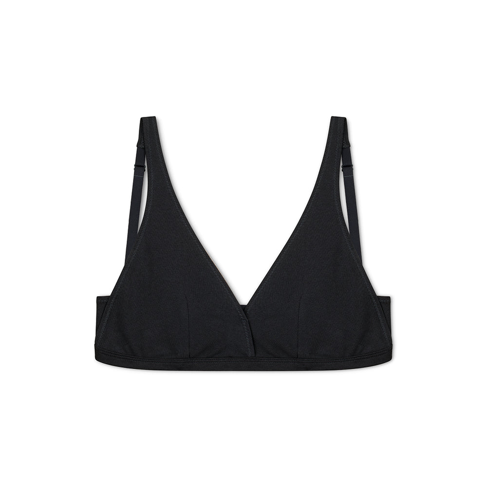 Via Bralette Made in Certified Organic Cotton