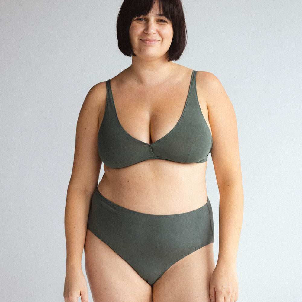 Bralet Via z certyfikowanej bawełny organicznej - Myunds.com