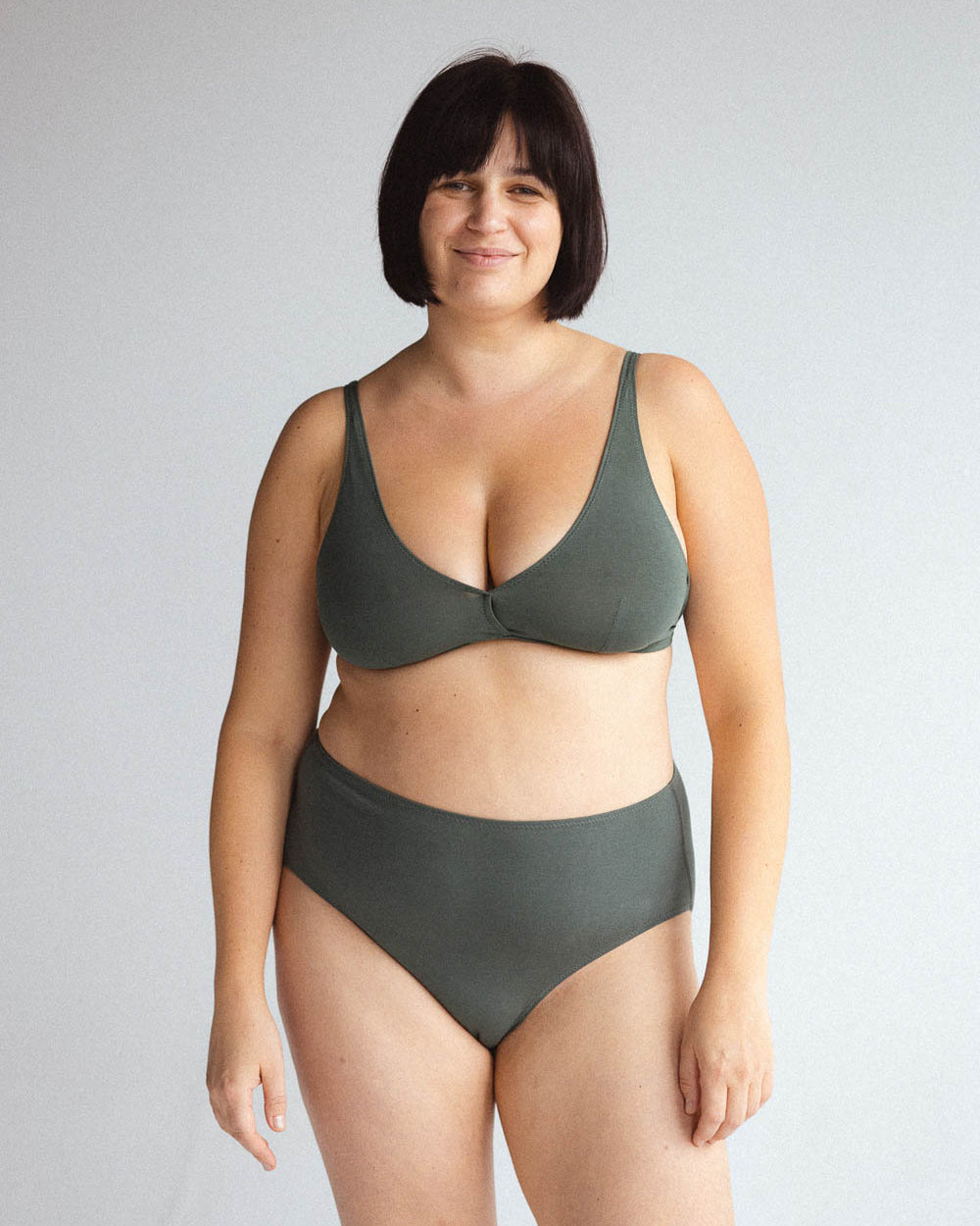 Bralet Via z certyfikowanej bawełny organicznej