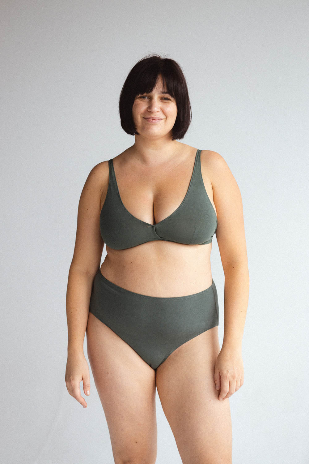 Bralet Via z certyfikowanej bawełny organicznej
