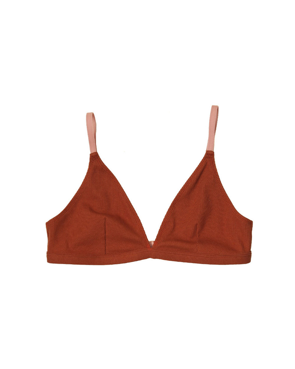 Bralet Rui z certyfikowanej bawełny prążkowanej