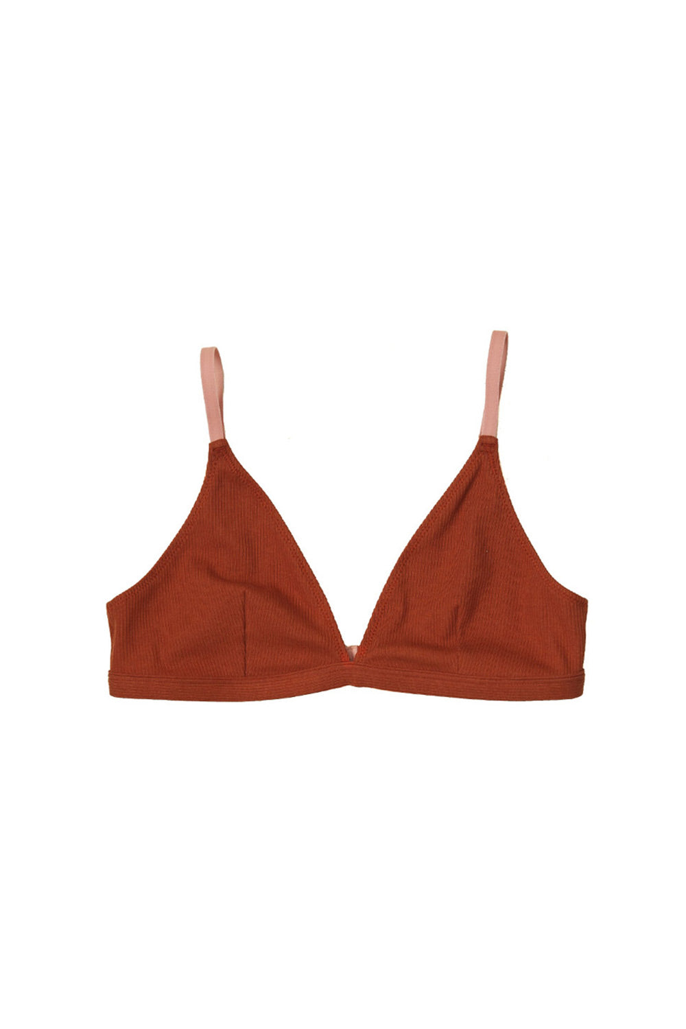 Bralet Rui z certyfikowanej bawełny prążkowanej