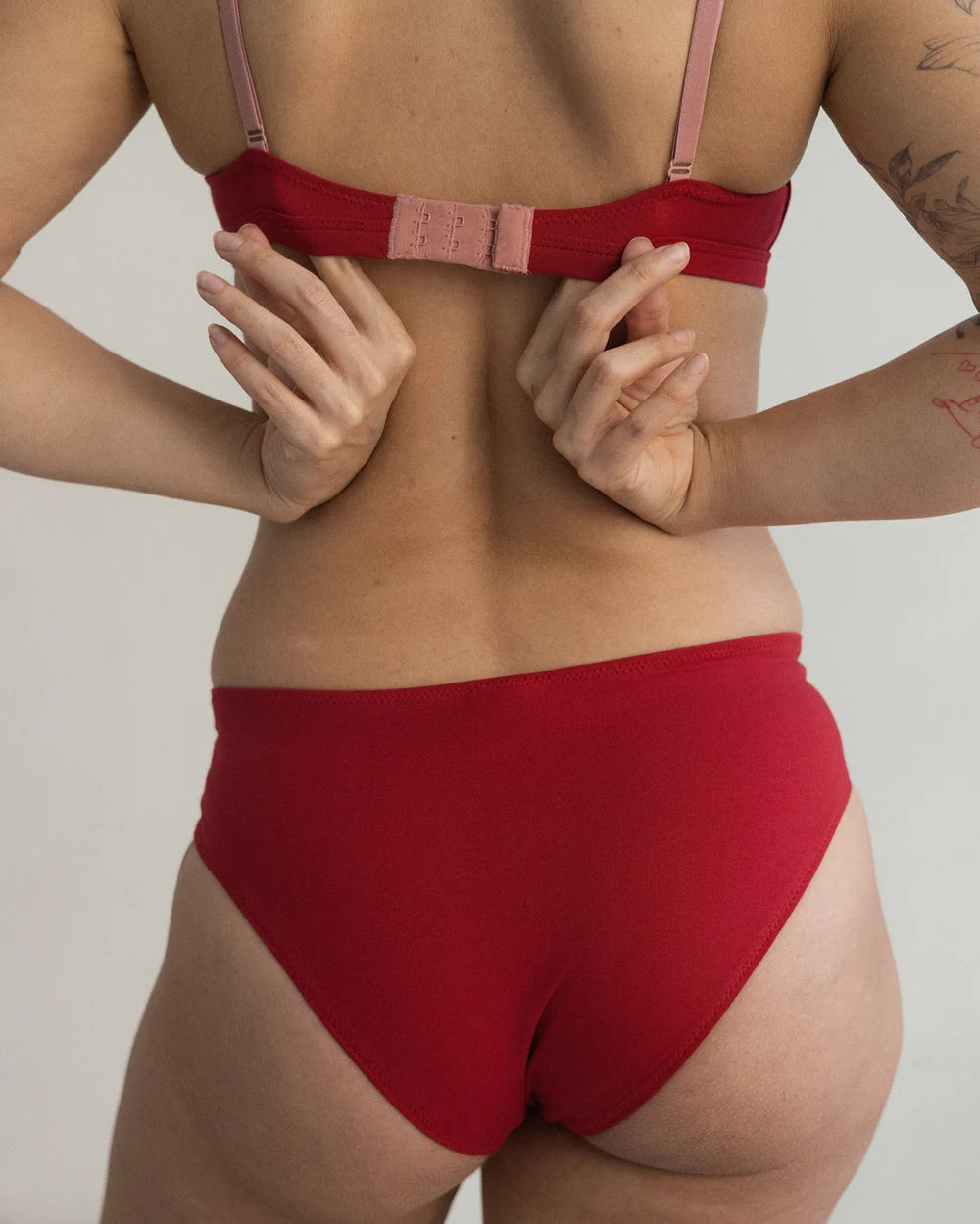 Bralet Via z certyfikowanej bawełny organicznej