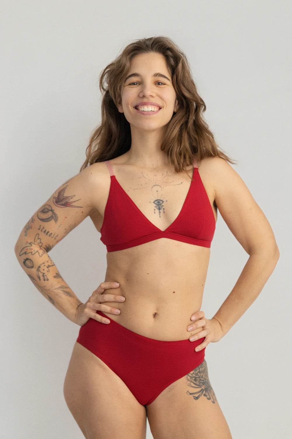 Bralet Rui z certyfikowanej bawełny organicznej