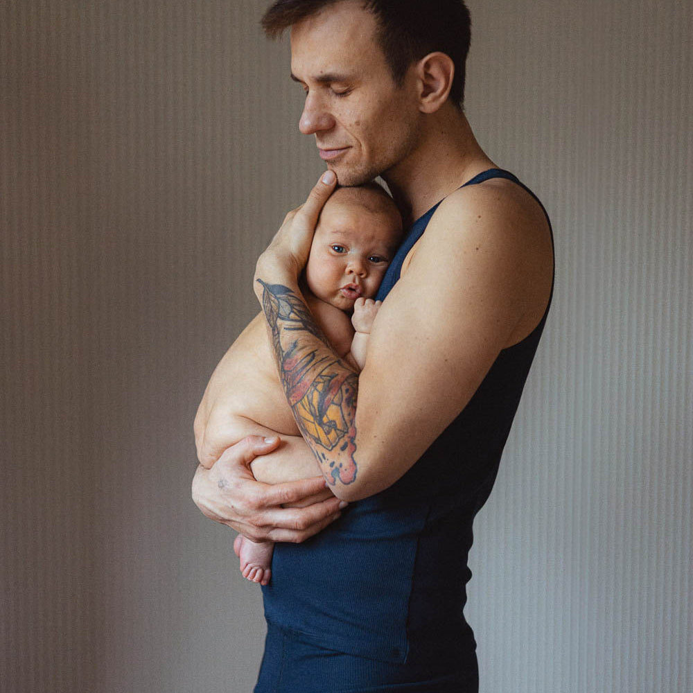 Tank top męski Rio z certyfikowanej bawełny prążkowanej