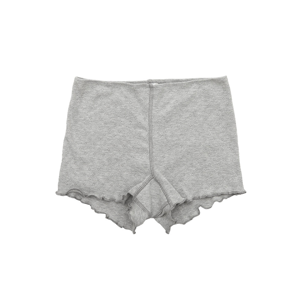 Flare Boxer Briefs in Certified Pointelle Cotton