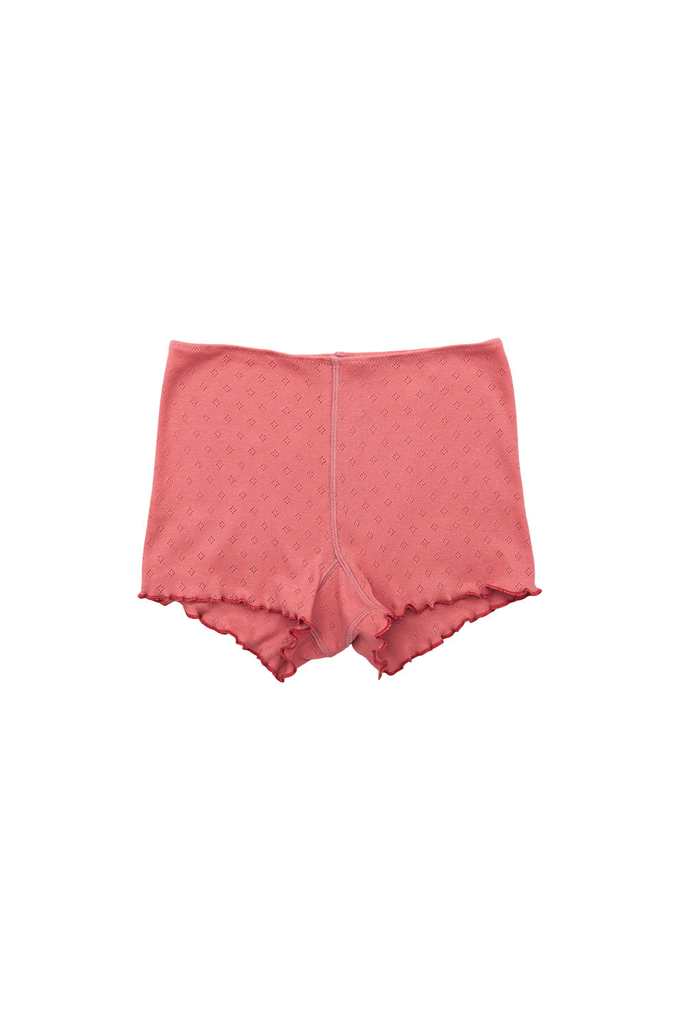 Flare Boxer Briefs in Certified Pointelle Cotton