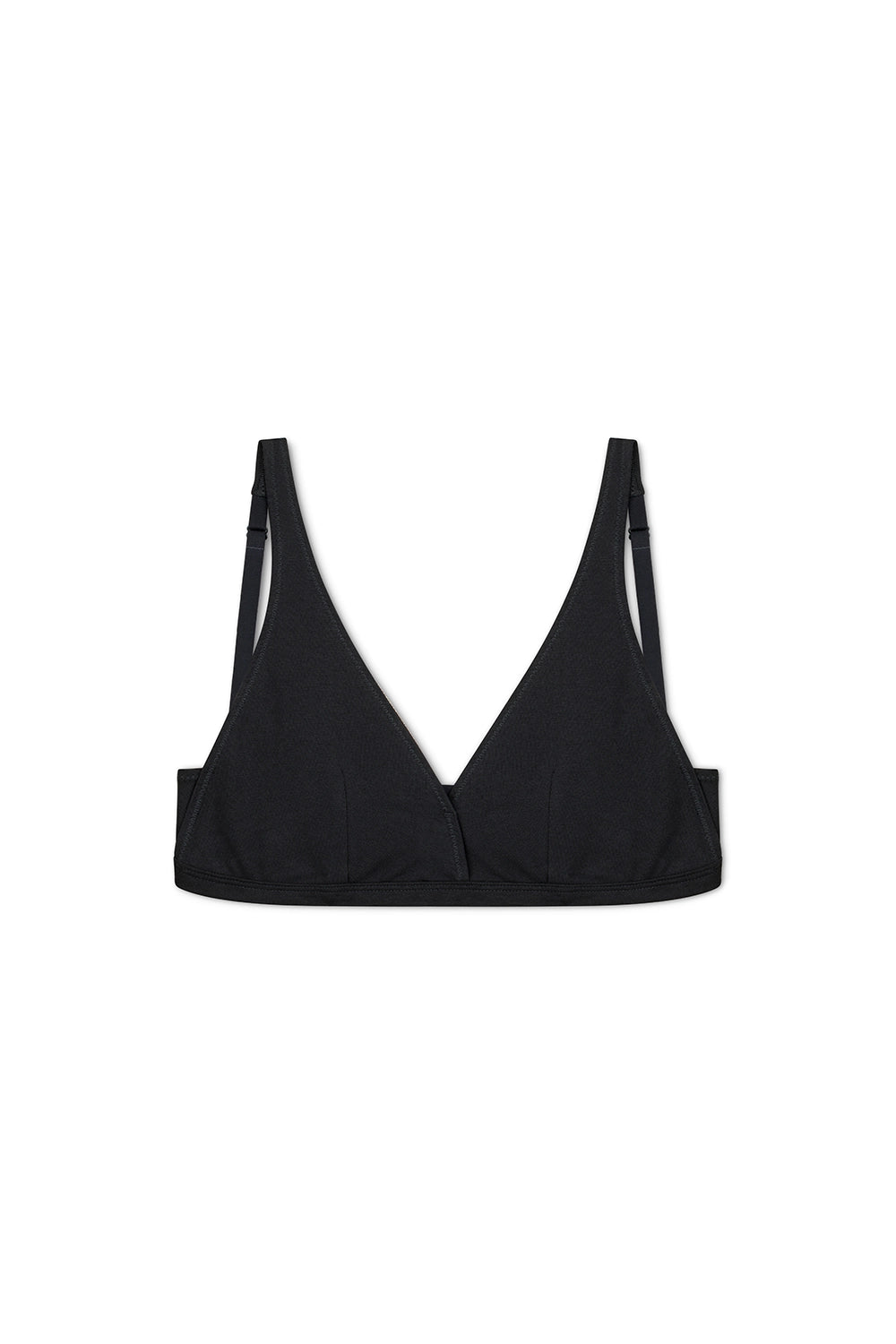 Bralet Via z certyfikowanej bawełny prążkowanej