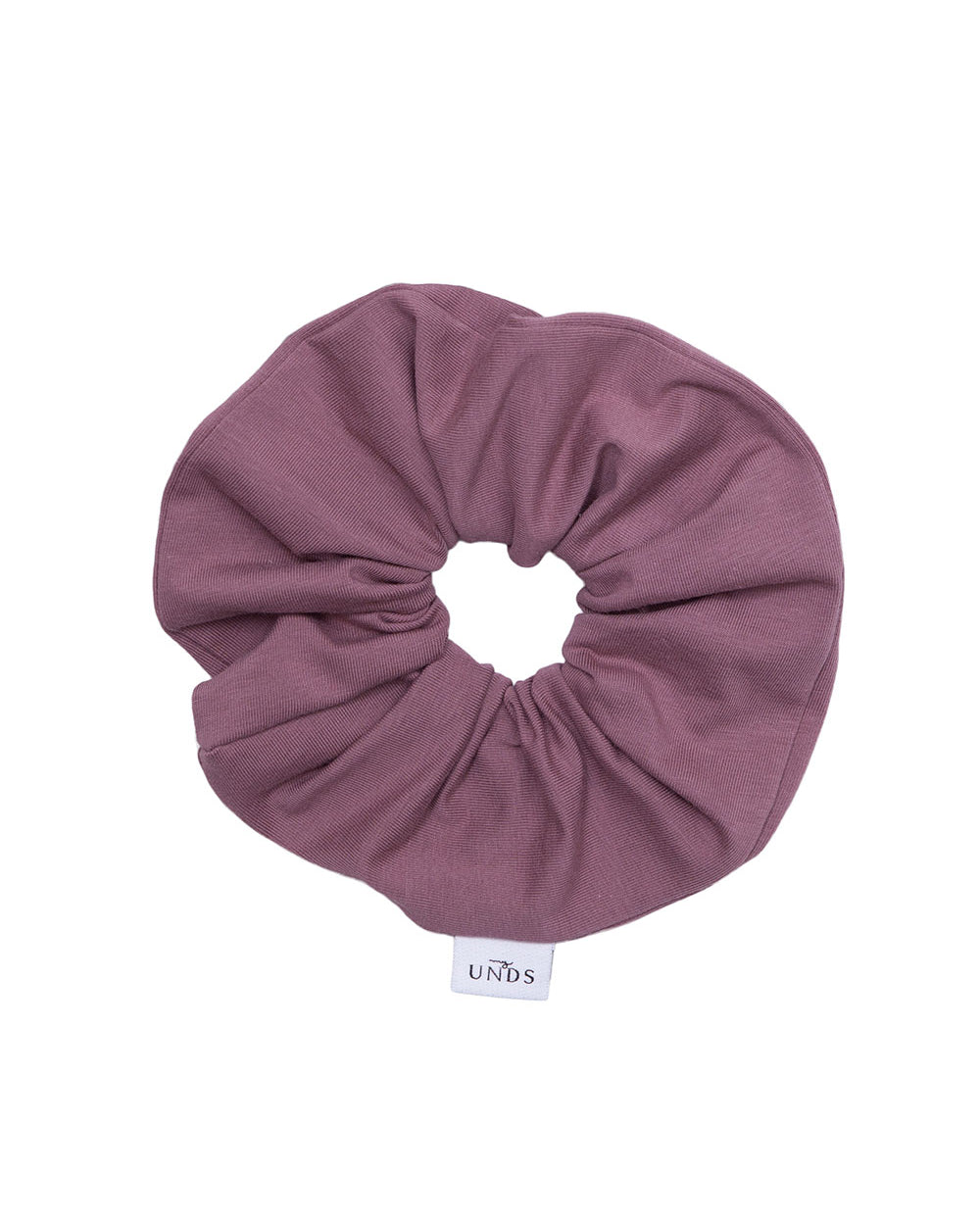 Scrunchie - gumka do włosów z dzianiny gładkiej GOTS