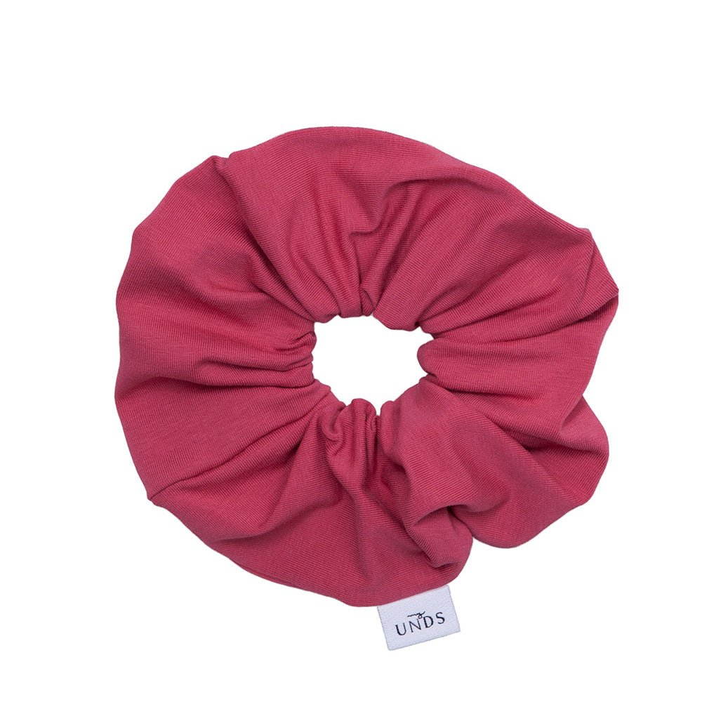 Scrunchie - gumka do włosów z dzianiny gładkiej GOTS