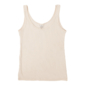 MyUnds tank top prążkowany white sand