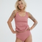 MyUnds tank top prążkowany blush