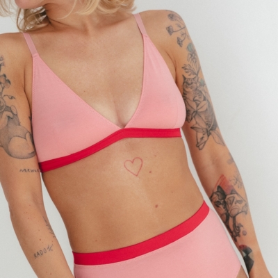 myUnds majtki i bralet Tencel red